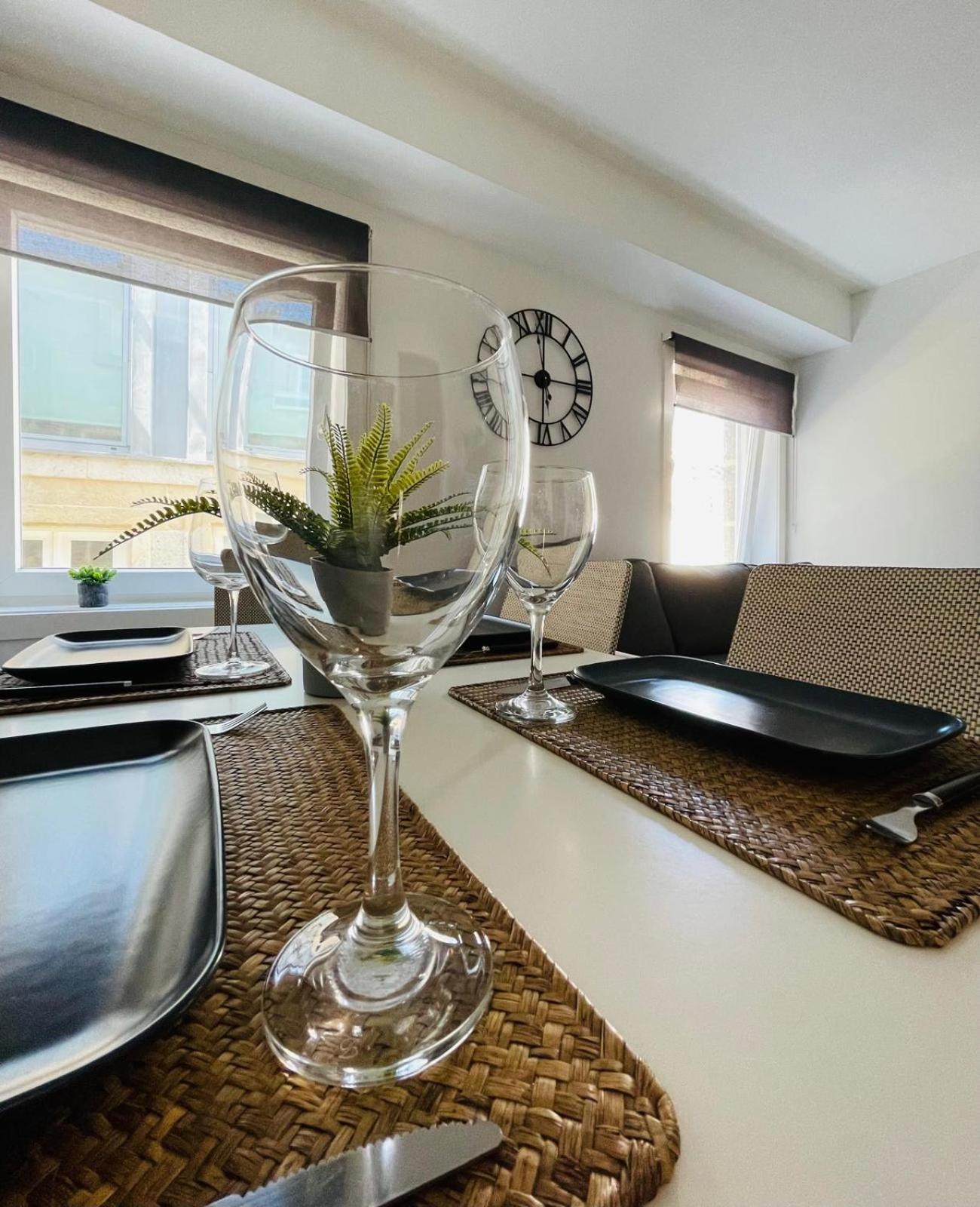 Estilosa Vivienda En El Centro Vigo Exteriör bild